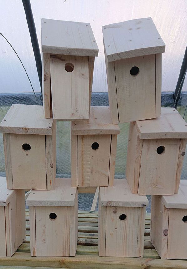 Nistkästen selbstgebaut